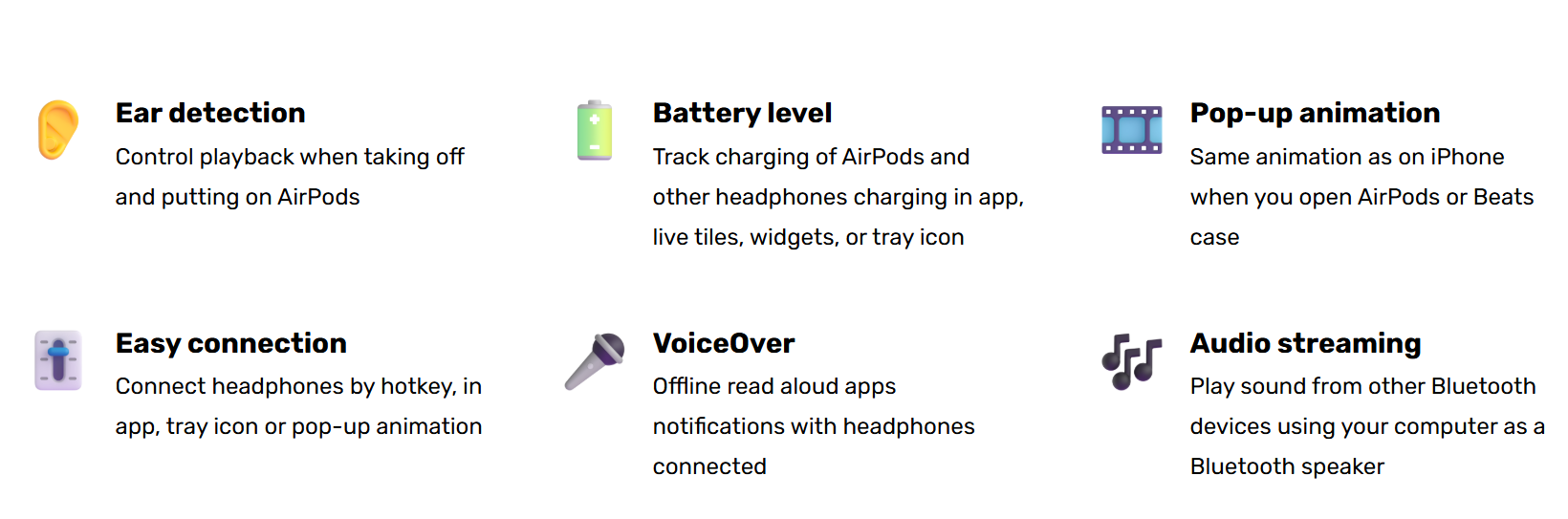 MagicPods: AirPods best friend on Windows