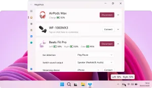 MagicPods: AirPods best friend on Windows