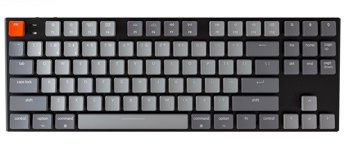 Apple Magic Keyboard to Keychron K1