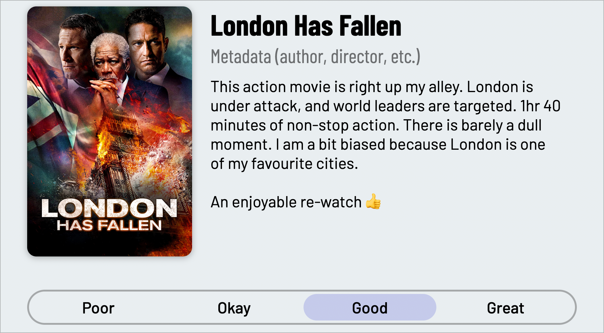 London has Fallen